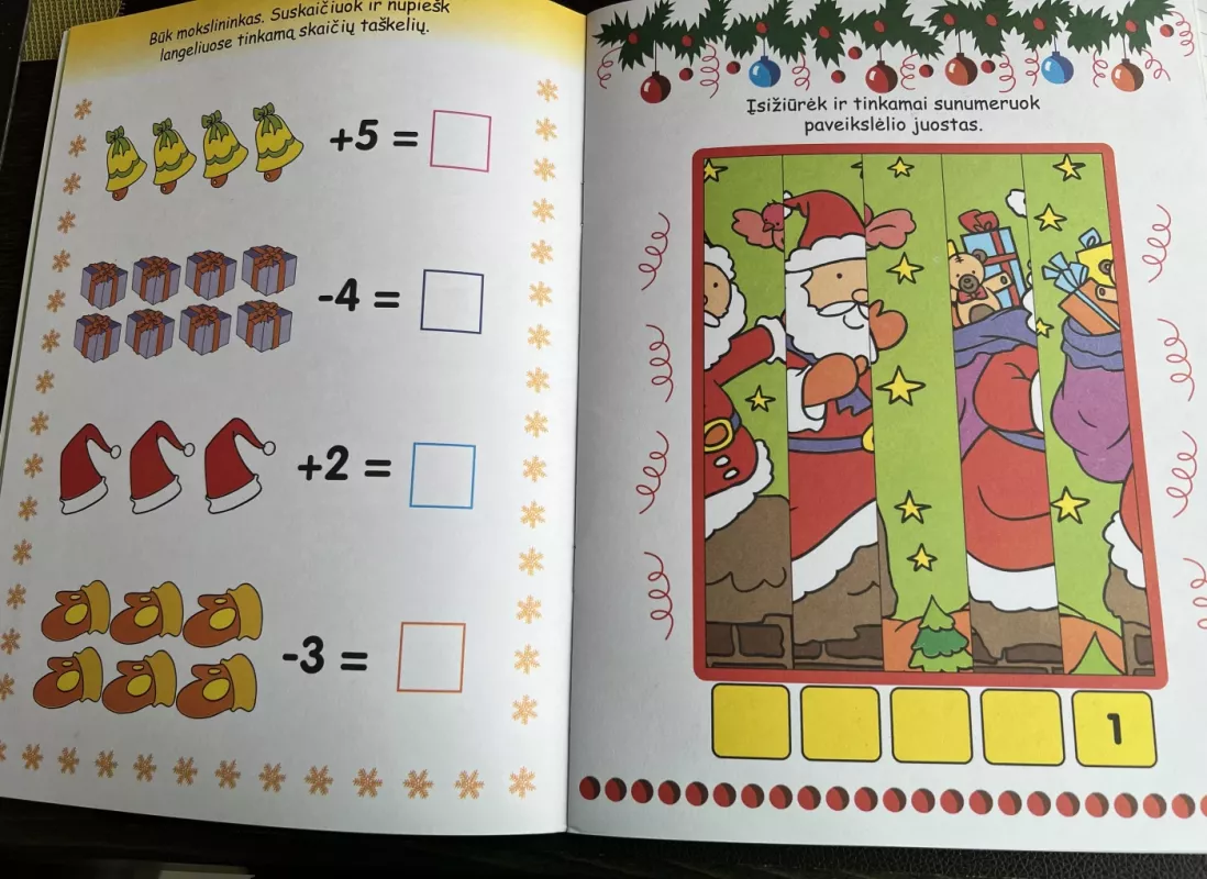 Džiaugsmingų Kalėdų - neparašyta, knyga 6