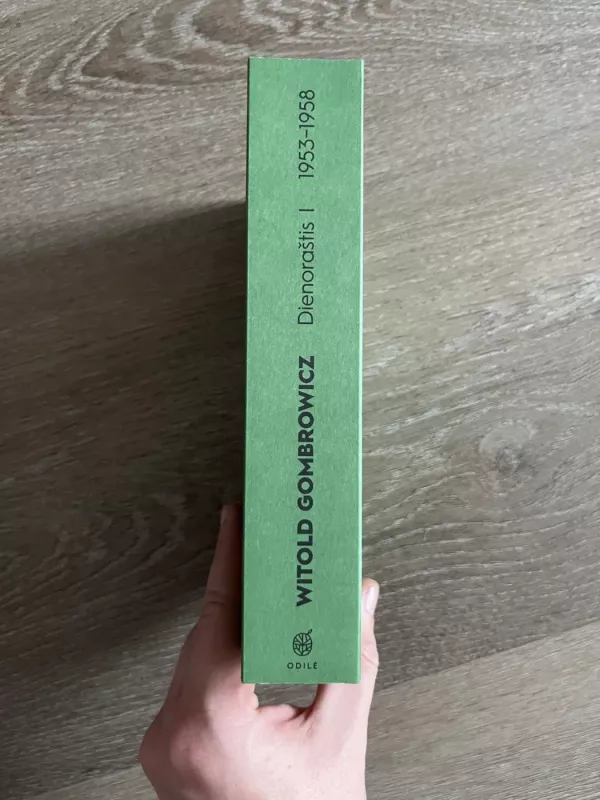 Dienoraštis 1, 1953–1956 - Witold Gombrowicz, knyga 4