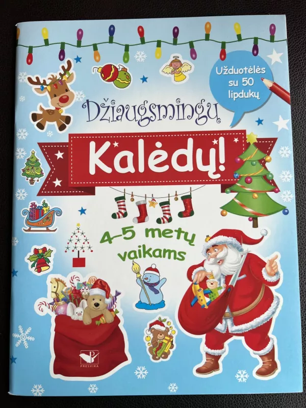 Džiaugsmingų Kalėdų - neparašyta, knyga 2