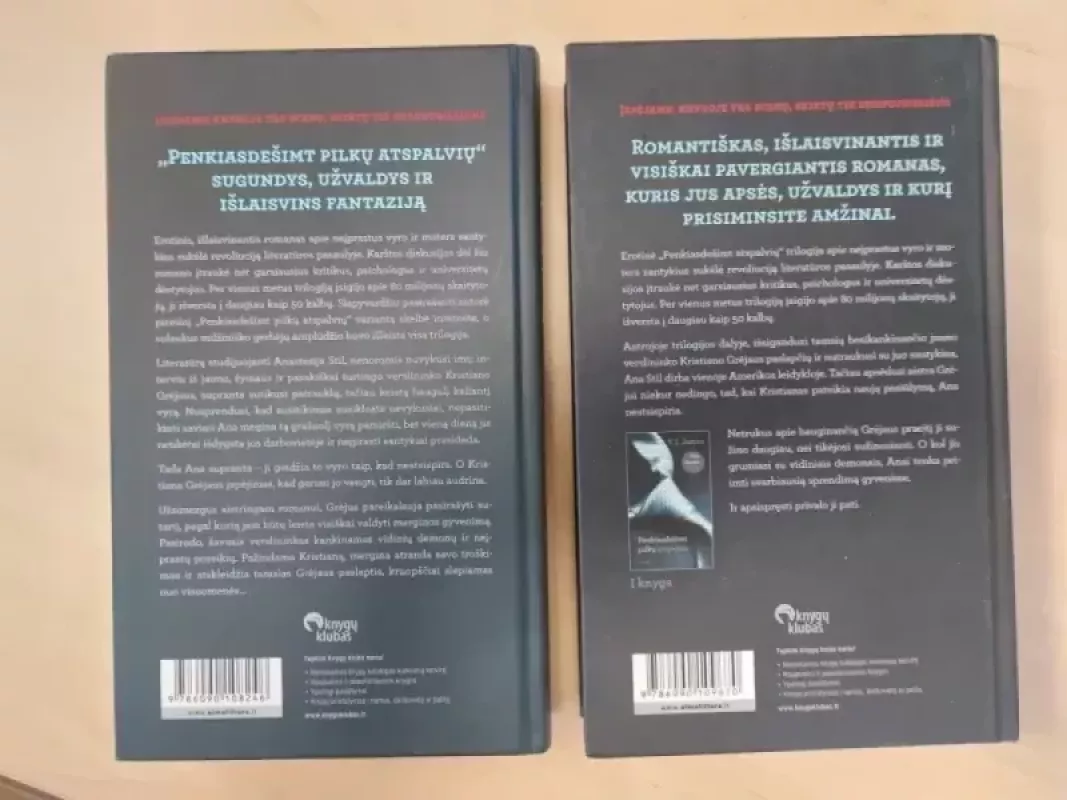 Penkiasdešimt pilkų atspalvių - Penkiasdešimt tamsesnių atspalvių - E. L. James, knyga 3