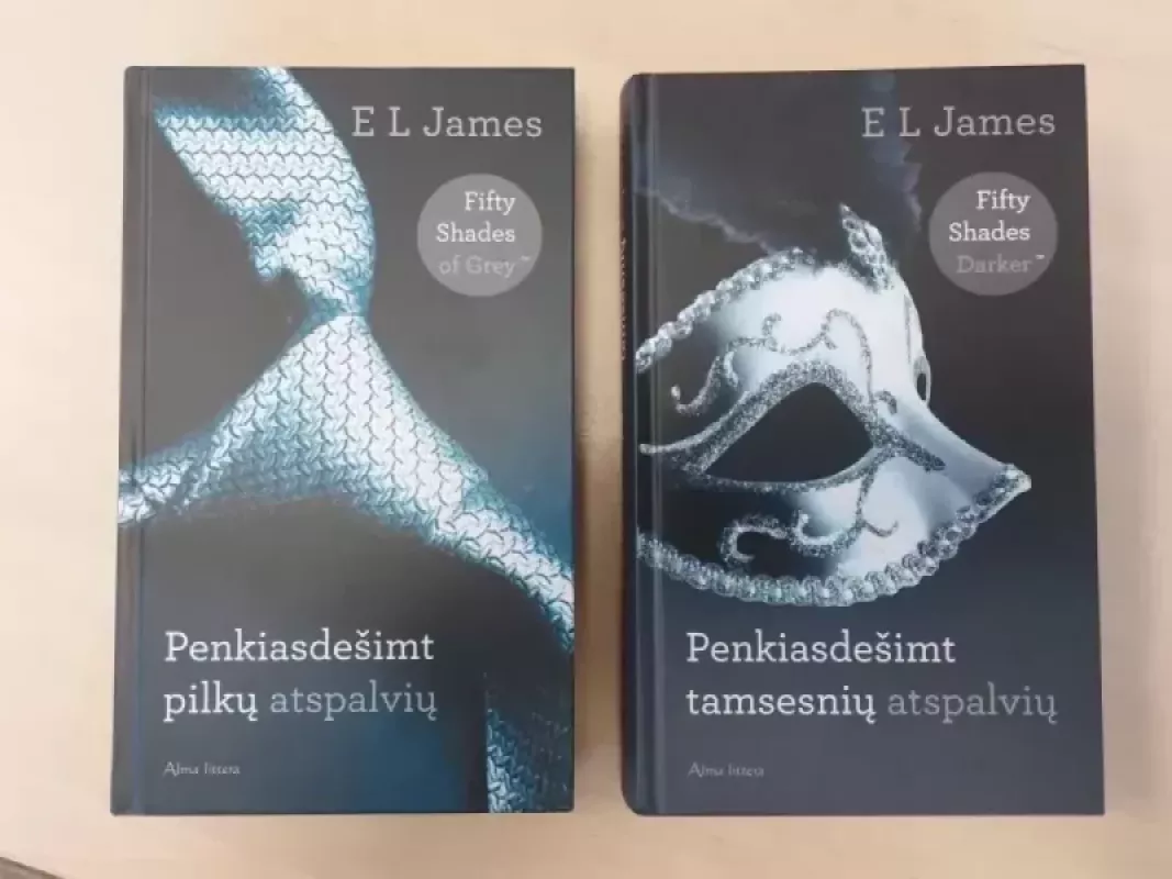 Penkiasdešimt pilkų atspalvių - Penkiasdešimt tamsesnių atspalvių - E. L. James, knyga 2