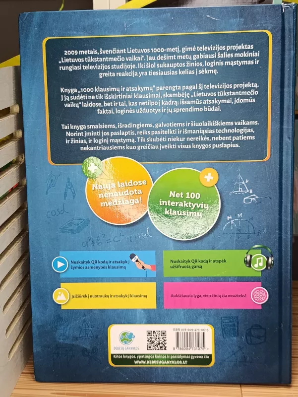 1000 klausimų ir atsakymų. Lietuvos tūkstantmečio vaikai - Autorių Kolektyvas, knyga 3