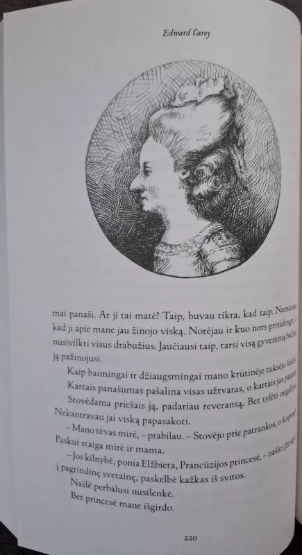 Mažė - Edward Carey, knyga 5
