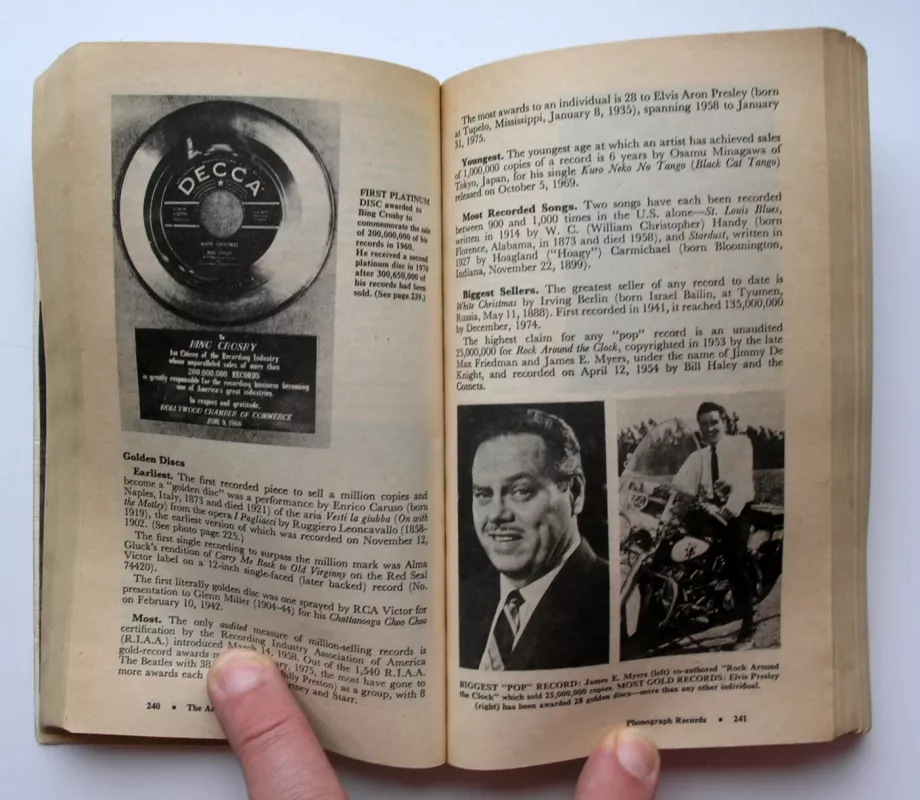 Giant 1976 Edition Guinness Book of World Records - Norris McWhirter, knyga 4