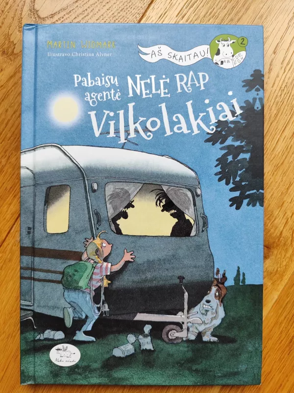 Pabaisų agentė Nelė Rap. Vilkolakiai - Martin Widmark, knyga 2