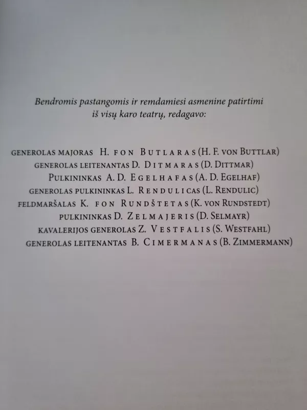 Paklusę įsakymui: karas Vermachto generolų akimis - Autorių Kolektyvas, knyga 4