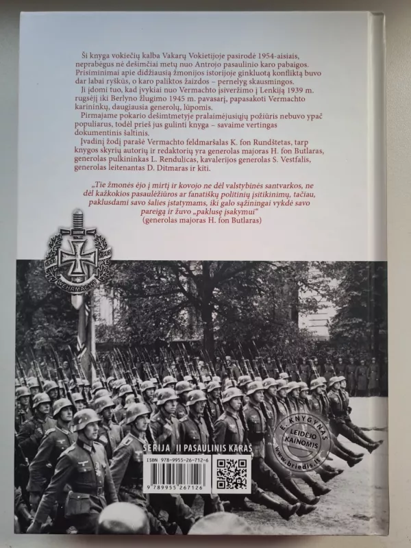 Paklusę įsakymui: karas Vermachto generolų akimis - Autorių Kolektyvas, knyga 3