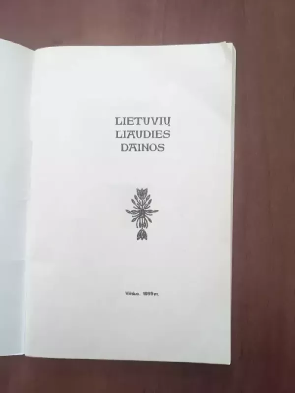 Lietuvių liaudies dainos - Autorių Kolektyvas, knyga 4