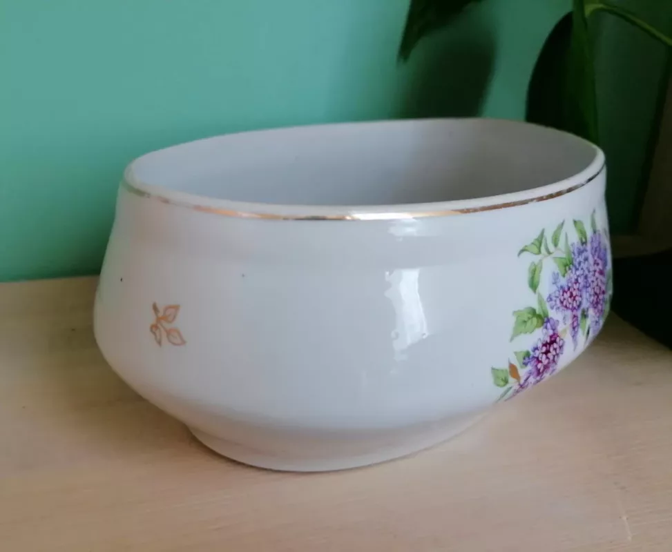 Vintažinis kolekcinis Dulevo porceliano fabriko indas iš serijos „Syrén“ - , namai ir interjeras 4