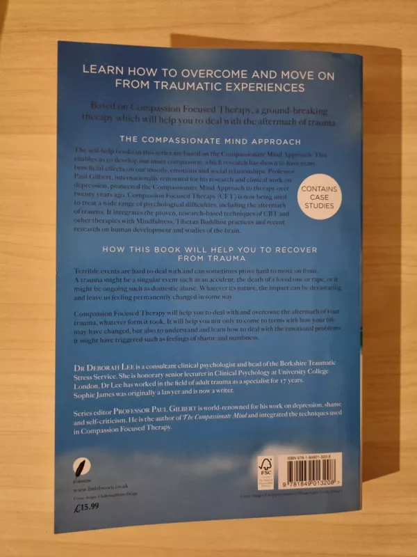 Recovering from Trauma using Compassion Focused Therapy - Deborah Lee, Sophie James, knyga 4