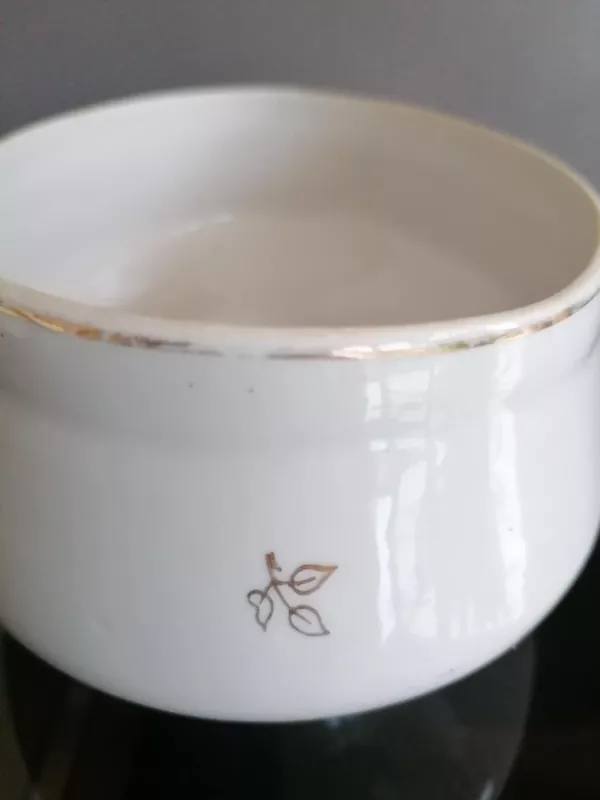 Vintažinis kolekcinis Dulevo porceliano fabriko indas iš serijos „Syrén“ - , namai ir interjeras 5