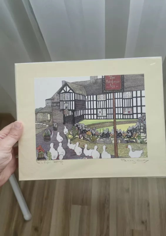 Penny Coy grafikos darbas „It’s Glen George“ - , namai ir interjeras 4