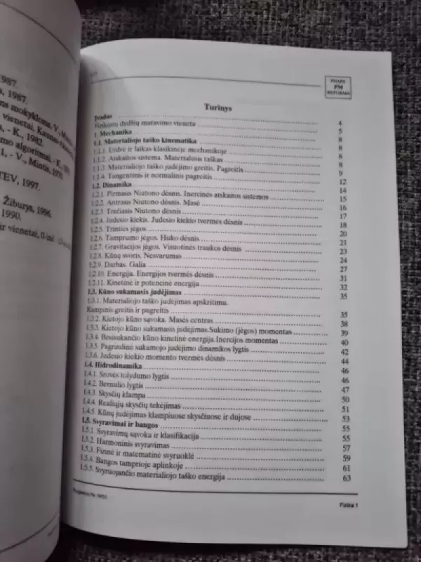 Fizika I. Teorijos paskaitos - Angelė Gurklienė, knyga 6