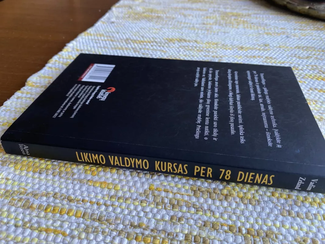 Likimo valdymo kursas per 78 dienas - Vadim Zeland, knyga 5