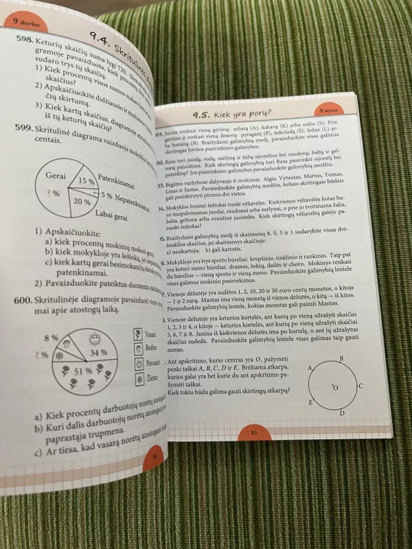 Matematika tau 6 klasė Uždavinynas - Kornelija Intienė, Vida Meškauskaitė, Žydrūnė Stundžienė, knyga 6