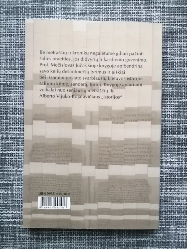 Lietuvos metraščiai ir kronikos - Mečislovas Jučas, knyga 3