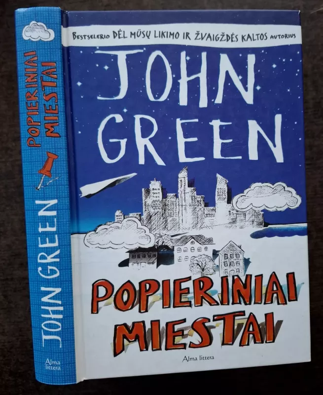 Popieriniai miestai - John Green x, knyga 2