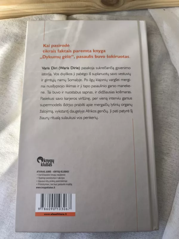 Dykumų gėlė - Waris Dirie, knyga 6