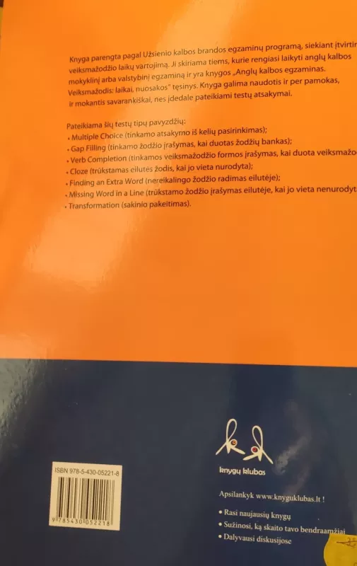 150 anglų kalbos veiksmažodžio testų - Irena Budreikienė, knyga 3