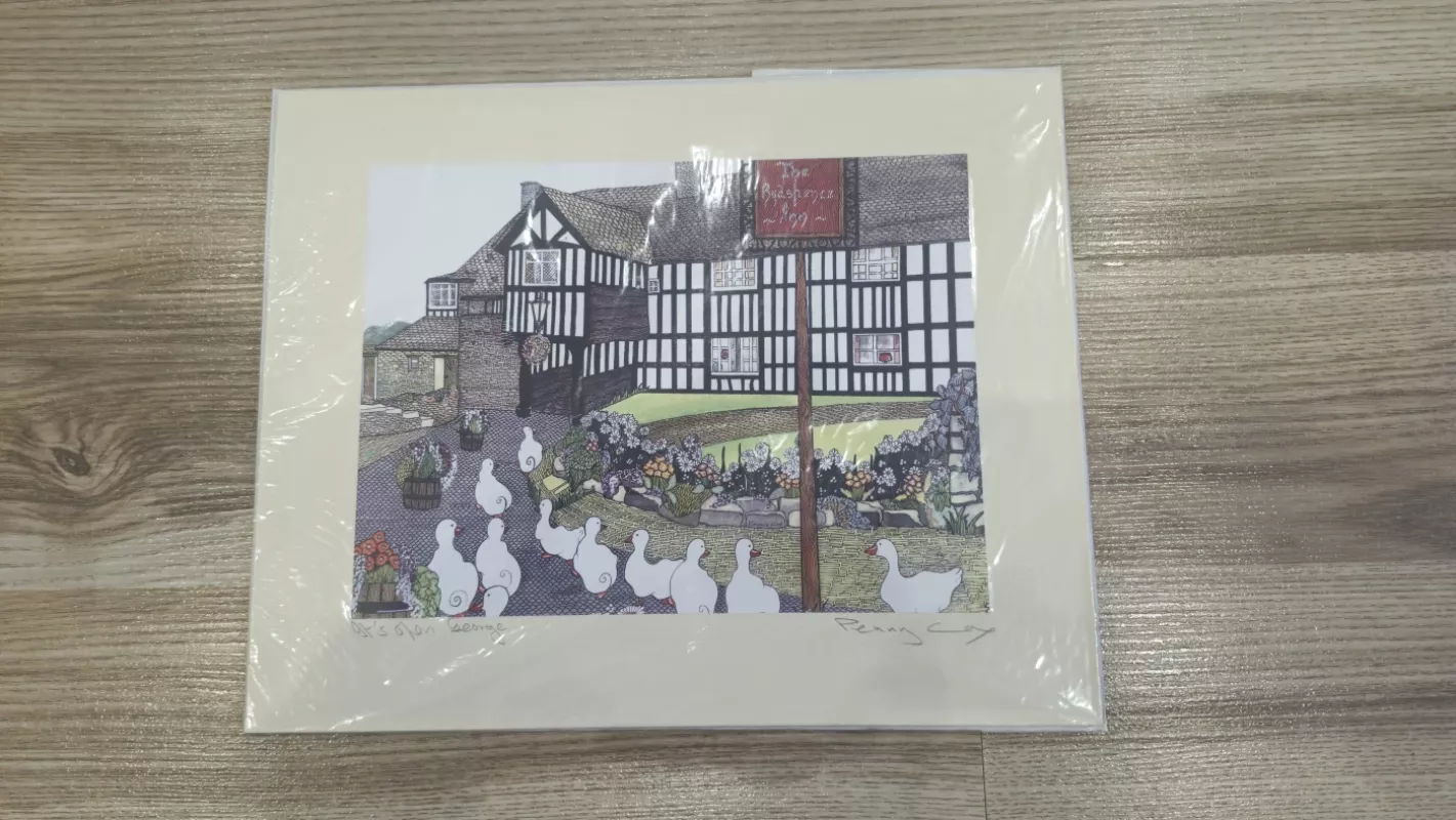 Penny Coy grafikos darbas „It’s Glen George“ - , namai ir interjeras 2