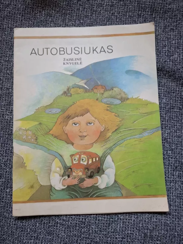 Autobusiukas. Žaislinė knygelė - Vilija Marcinkevičienė, knyga 2