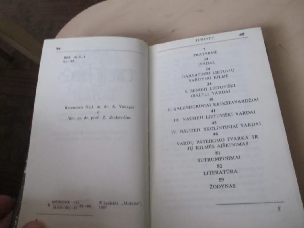 Lietuvių vardų kilmės žodynas - Kazimieras Kuzavinis, knyga 5