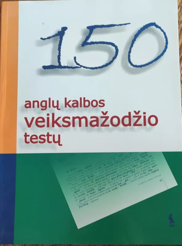 150 anglų kalbos veiksmažodžio testų - Irena Budreikienė, knyga 2