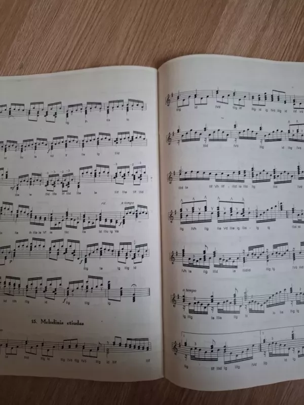 Etiudai kanklėms - Autorių Kolektyvas, knyga 6