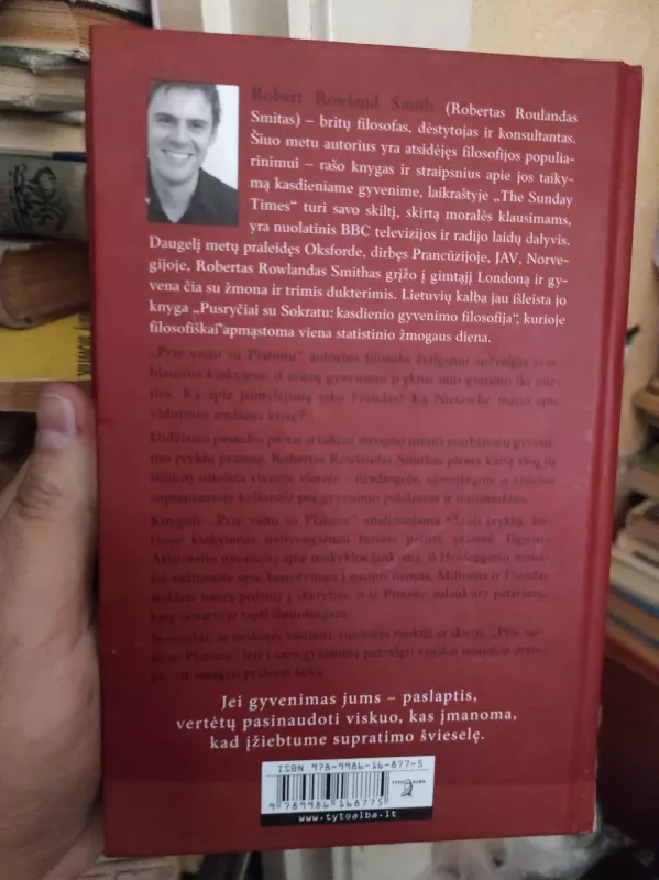 Prie vairo su Platonu - Robert Rowland Smith, knyga 3