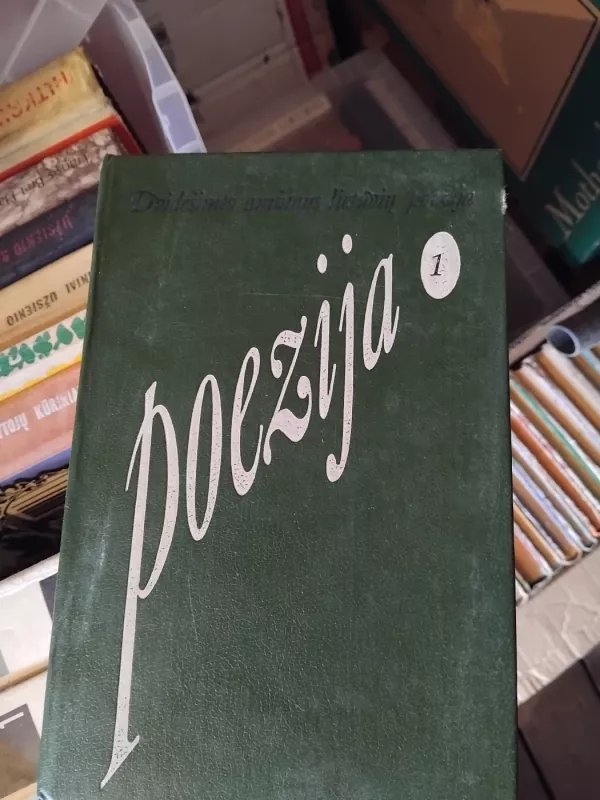 Dvidešimtojo amžiaus lietuvių poezija (1 tomas) - Vytautas Kubilius, knyga 2