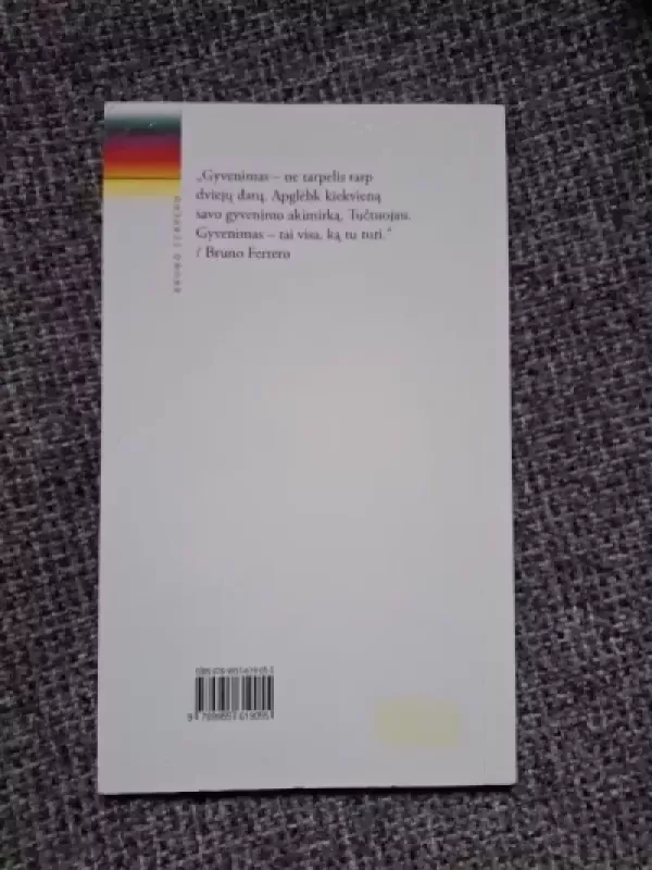 Gyvenimas-tai visa, ką turime - Bruno Ferrero, knyga 4