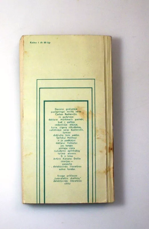 Užrašai apie Šerloką Holmsą - Doilis Konanas A. A., knyga 6
