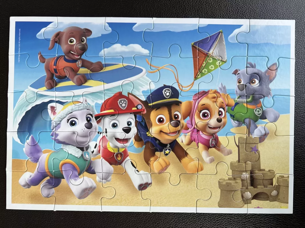 Dėlionė Raw patrol 4 in 1 - , stalo žaidimas 5