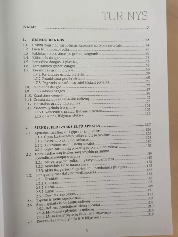 Statybų vadovas. Vidaus apdaila - Ramunė Žurauskienė, knyga 5