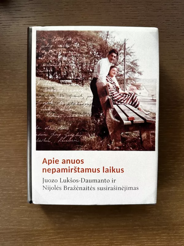 Apie anuos nepamirštamus laikus. Juozo Lukšos-Daumanto ir Nijolės Bražėnaitės susirašinėjimas - Laima Vincė, knyga 2