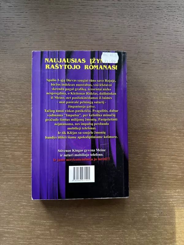 Mobilusis - Stephen King, knyga 5