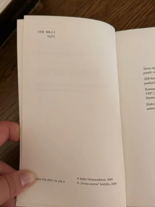 Pinigų medis - Julita Varanauskienė, knyga 3