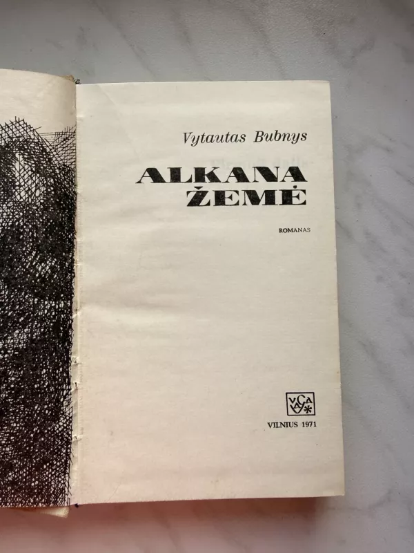 Alkana žemė - Vytautas Bubnys, knyga 3