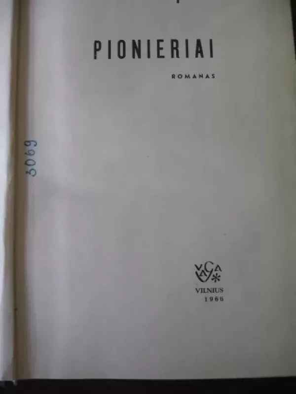 Pionieriai - Dž. F. Kuperis, knyga 3