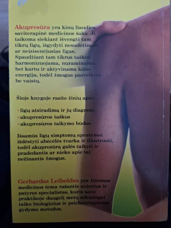 Akupresūra - Gerhard Leibold, knyga 3