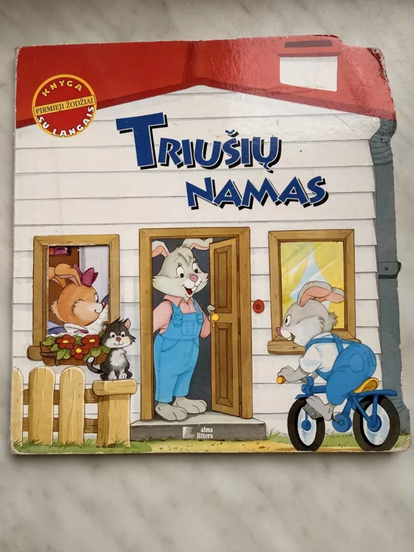 Knyga su langais. Triušių namas - Ann Perren, knyga 2