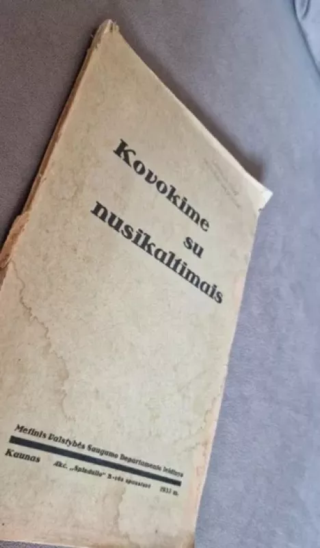 Kovokime su nusikaltimais - autoriu kolektyvas, knyga 2