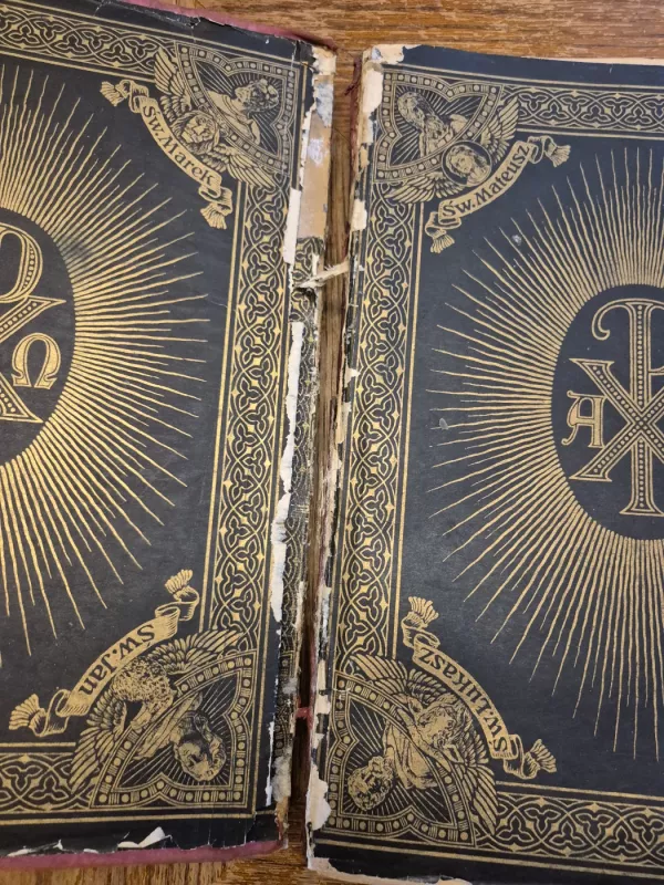 Iliustruotas Šventasis raštas Pismo święte w obrazach Lenkija 1930 - Lenkija, knyga 5