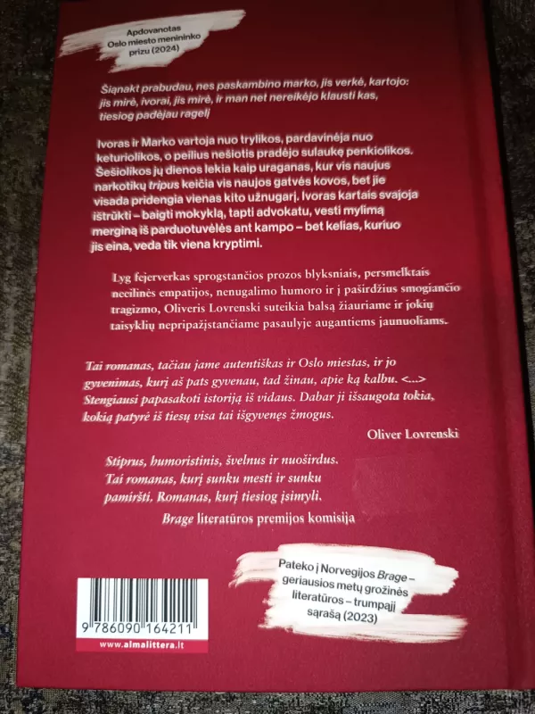 Kai mes buvome jaunesni - Oliver Lovrrnski, knyga 3