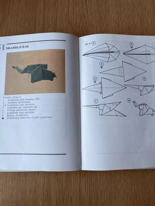Susipažinkite - origamis - J. Paulionytė, knyga 3