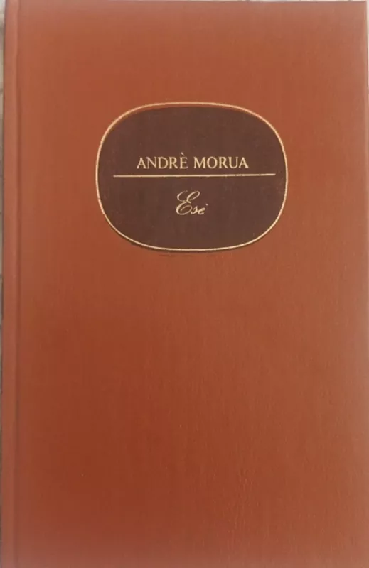 Esė - Andre Morua, knyga 2