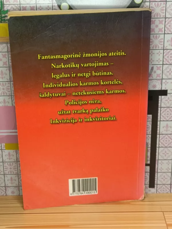 Pistoletas su muzika - Jonathan Lethem, knyga 4