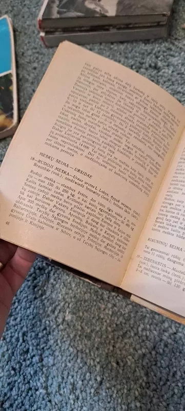 Lietuvos žinduoliai - Janina Prūsaitė, knyga 5