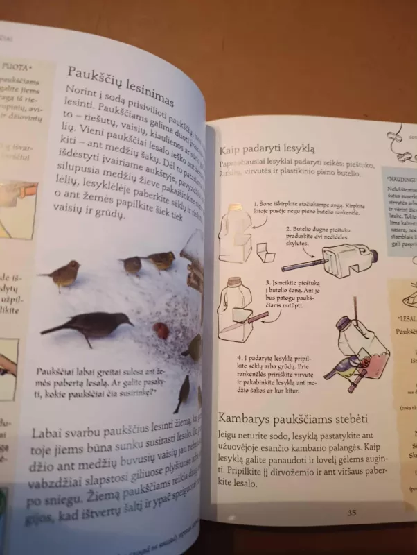 PAŽINK GAMTĄ: paukščiai, medžiai ir laukinės gėlės - Autorių kolektvas, knyga 5
