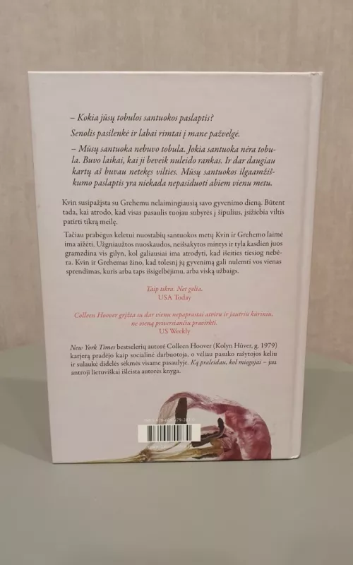 Ką praleidau, kol miegojai - Colleen Hoover, knyga 3